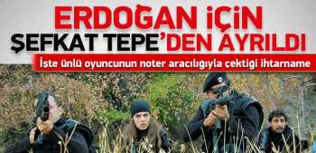 Başbakan Erdoğan için Şefkat Tepe'den ayrıldı