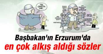 Başbakan Erdoğan'ın Gülen'le ilgili sözleri karikatür oldu