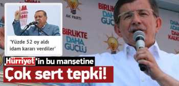 BAŞBAKAN,Hürriyet'e sert çıktı: Amacın ne?