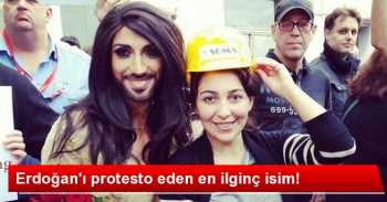 BAŞBAKANI Protesto Mitinginde Conchita Wurst Muamması