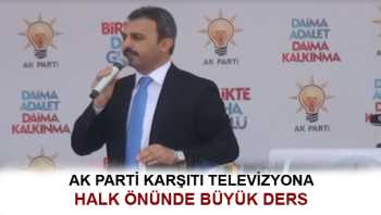 BAŞKAN; “MALUM KANAL’A YÜKLENDİ”