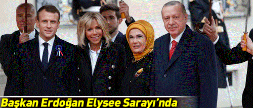 Başkan Erdoğan Fransa'da