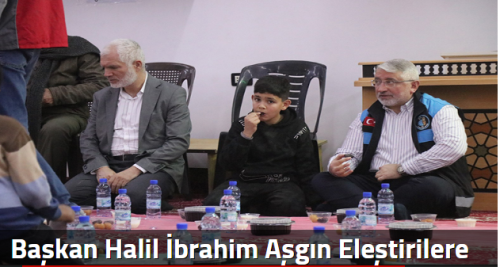 Başkan Halil İbrahim Aşgın Eleştirilere Suriye’den Cevap Verdi