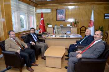 BAŞKAN KÜLCÜ’DEN HALİL İBRAHİM KAYA'YA  ZİYARET