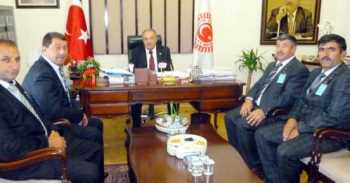 Başkan Şahin, şoför esnafının taleplerini Uslu'ya iletti