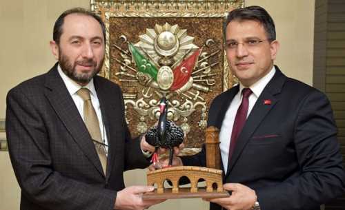 Başsavcı Yurdagül’e Rektör Alkan’dan ziyaret 