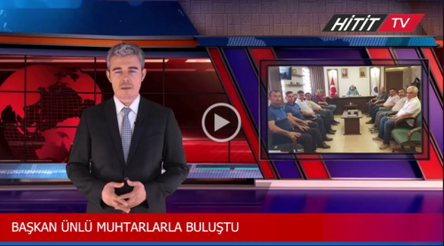Bayat Belediye Başkanı Ahmet Bahadır Ünlü Muhtarlarla Buluştu