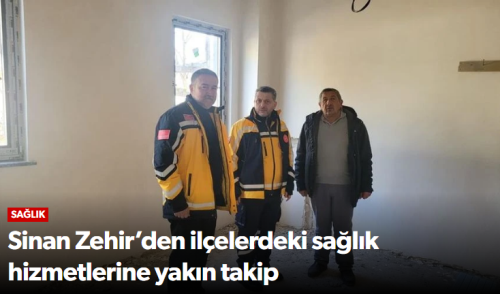 Bayat’ta Sağlık Tesisleri Mercek Altında 