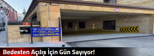 Bedesten Açılış İçin Gün Sayıyor!