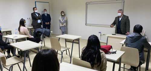 Belediye başkanı H.İbrahim Aşgın gençlerle buluştu