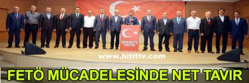Belediye Başkanları "Darbeden milletçe güçlenerek çıkacağız"
