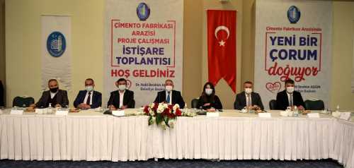 Belediye Meclis Üyeleri  çimento arazisini değerlendirdi