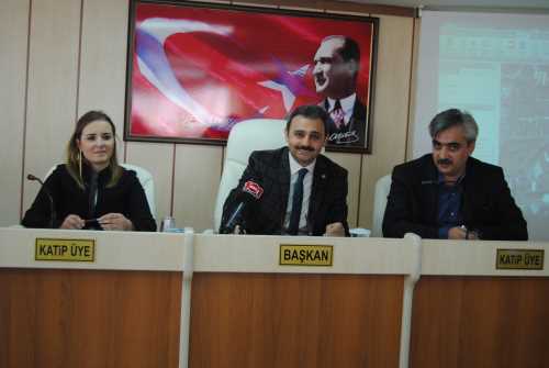 Belediye Meclisi toplantısında CHP Belediye Meclis Üyesi Kılıç ve Başkan Külcü arasında tartışma çıktı