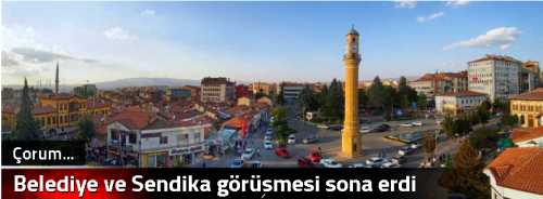 Belediye ve Sendika görüşmesi %43'le sona erdi