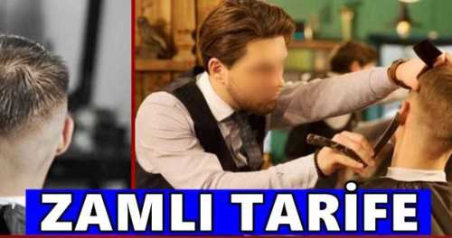 Berber ve Kuaförlerin Yeni Fiyat Tarifeleri Saç Yakıyor!