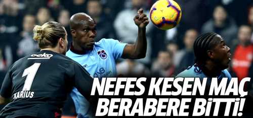 Beşiktaş 2-2 Trabzon spor