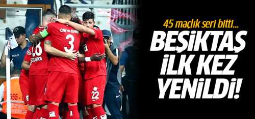 Beşiktaş 2-3 Antalya spor