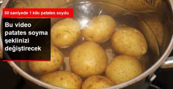 Bir Kilo Patatesi Elli Saniyede Soydu