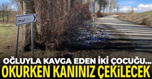 Bir kişi oğluyla kavga ettiği için 2 Öğrenciyi öldürdü!