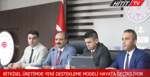  Bitkisel Üretimde Yeni Destekleme Modeli Hayata Geçiyor