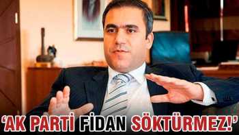 Bozdağ 'Ak Parti Fidan söktürmez'