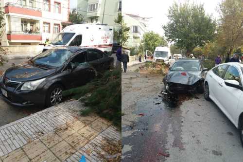 Bugün Feci Kaza ucuz atlatıldı