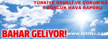 Bugünden itibaren sıcaklar artıyor bahar geliyor!