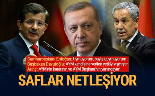 Bülent Arınç, AYM'nin kararına ve başkanına sahip çıktı