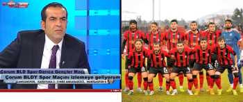 BÜNYAMİN GEZER ÇORUM BLDY SPOR MAÇINI İZLEMEYE GELİYOR 