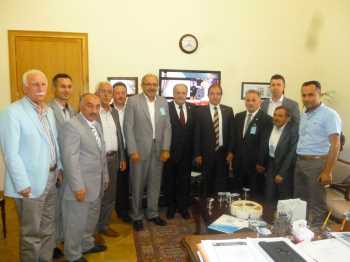 Büro Memur-Sen- Vekilleri ziyaret etti