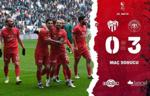 Bursa'da Çorum Rüzgarı Esti!..