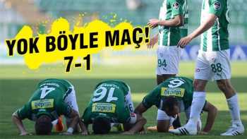 Bursaspor - Karabükspor: 7-1