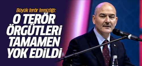 Büyük terör temizliği