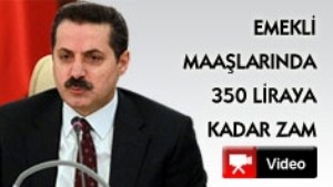 Emeklilerin intibak artışları Ocak 2013'ten itibaren maaşlara yansıtılacak