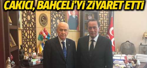 Çakıcı Devlet Bahçeli'yi ziyaret etti