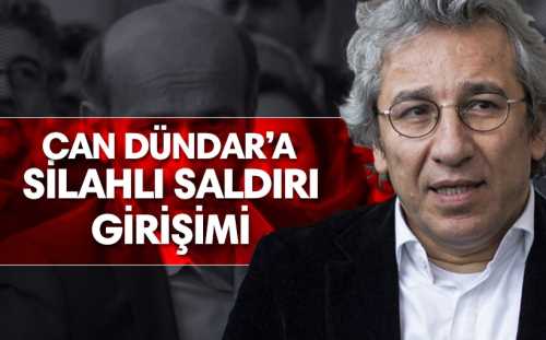 Can Dündar'a silahlı saldırı girişimi!