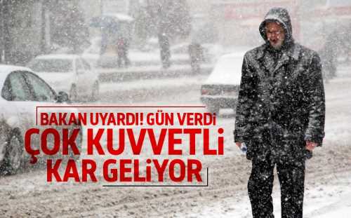 Çarşamba günü Türkiye’yi kar kaplıyor