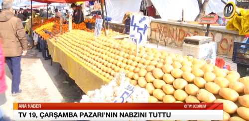 ÇARŞAMBA PAZARINDA FİYAT ARAŞTIRMASI