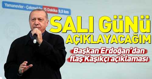 CB: Erdoğan Cemal Kaşıkçı,Olayını Salı günü açıklıyor