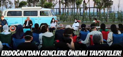CB: Erdoğan'dan gençlere önemli tavsiyeler!