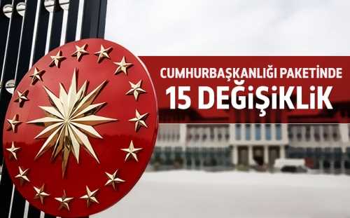 CB: Paketinde 15 değişiklik önergesi hazır