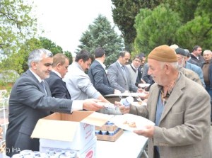 KARGI'DA KUTLU DOĞUM YEMEĞİ