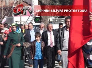 CHP ÇORUM İL ÖRGÜTÜNÜN SİLİVRİ PROTESTOSU