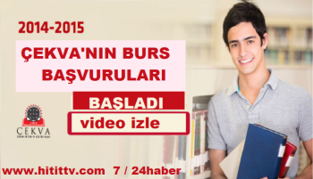 ÇEKVA'NIN BURS BAŞVURULARI BAŞLADI