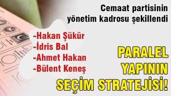 CEMAAT PARTİSİNİN KADROLARI BU İSİMLER Mİ ?