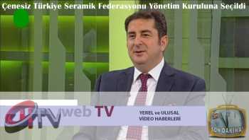 Çenesiz Türkiye Seramik Federasyonu Yönetim Kuruluna Seçildi