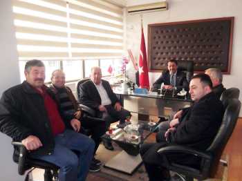 CENGİZ ATLAS’TAN ŞOFÖRLER ODASI’NA ZİYARET