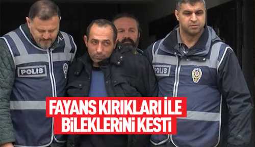 Ceren'in katil zanlısı bileklerini kesti