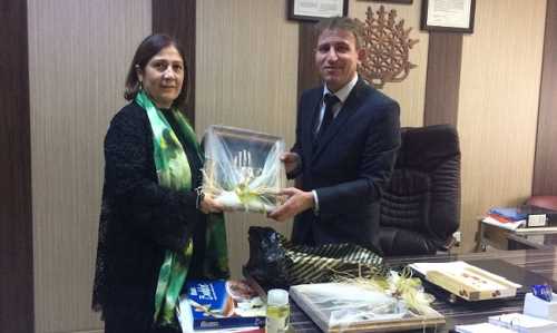 CERİTOĞLU KURSİYERLERİN ÇALIŞMALARINI İNCELEDİ