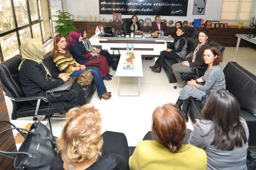 Ceritoğlu Kurt, TOBB İl Kadın Girişimciler Kurulu Üyeleri ile bir araya geldi